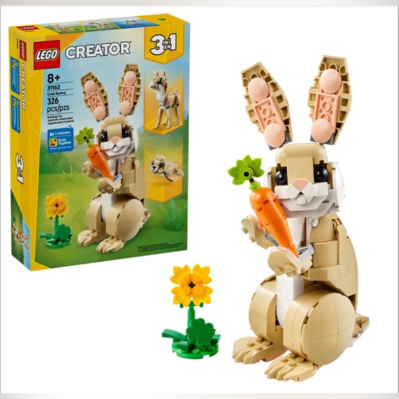 Lego Other - LEGO Creator 3in1 Cute Bunny (31162) NEW in Sealed Box